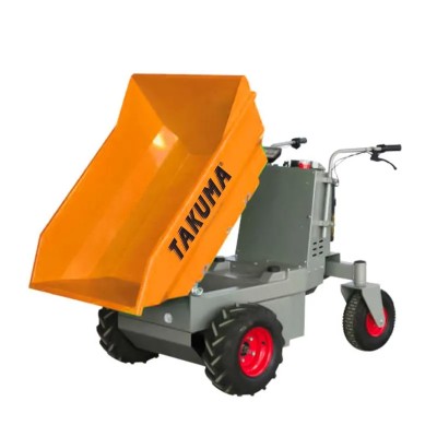 CARRETILLA ELÃCTRICA DE 4 RUEDAS CON DUMPER TAKUMA 500 KGS 1.000W