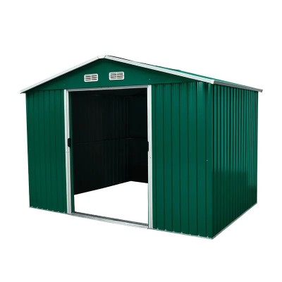 CASETA DE METAL CON PUERTAS CORREDERAS 301x238x214 CM (7M2) AIRMEC