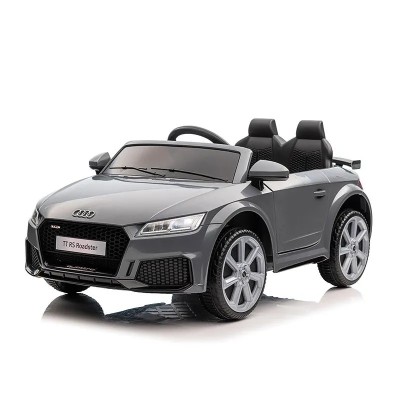 COCHE BATERIA AUDI GRIS