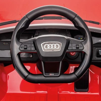 COCHE BATERIA AUDI RS 6 ROJO