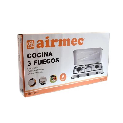 COCINA DE GAS 3 FUEGOS AIRMEC