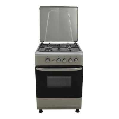 COCINA GAS + HORNO GRILL GRIS 4 FUEGOS 60CM LARRYHOUSE