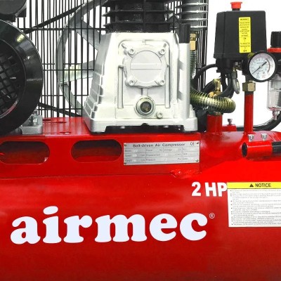 COMPRESOR AIRE POR CORREA 50 LTS 2HP AIRMEC