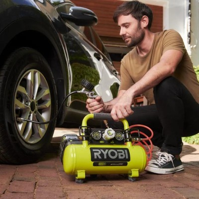 COMPRESOR DE AIRE 18V ONE+ RYOBI (SIN BATERIA)