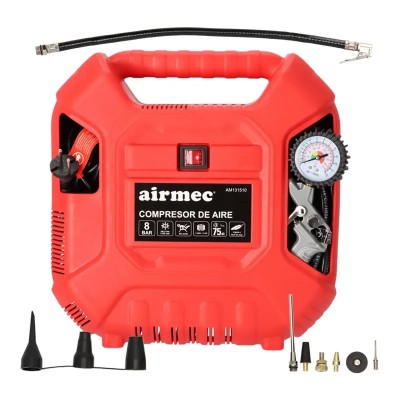 COMPRESOR DE AIRE PORTATIL AIRMEC 1.5HP 8 BAR