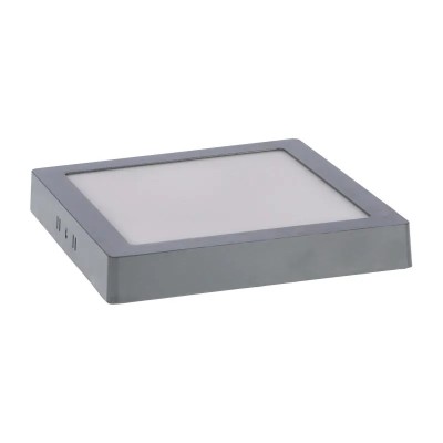 DOWNLIGHT CUADRADO GRIS SOBREPUESTO 18W LUZ FRÃA AIRMEC