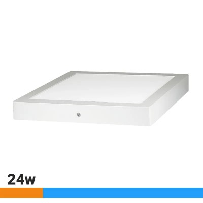 DOWNLIGHT CUADRADO SOBREPUESTO 24W LUZ FRÃA AIRMEC