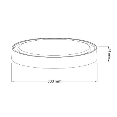 DOWNLIGHT REDONDO 18W SERIE RUBI AIRMEC