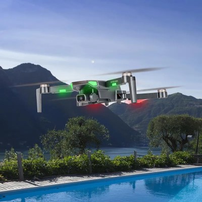 DRON PLEGABLE CON CÁMARA 4K HD Y GPS