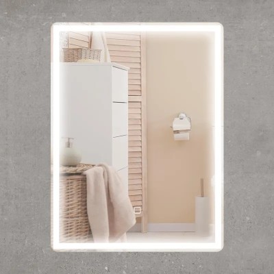 ESPEJO DE BAÃO LED 80X60 CM SERIE MIKONOS BENOTTI