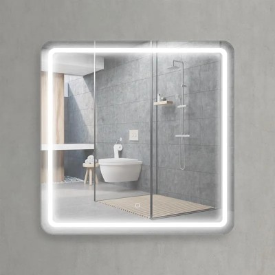 ESPEJO DE BAÑO LED 80X80 CM SERIE BOSTON BENOTTI