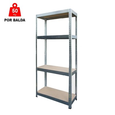 ESTANTERIA GALVANIZADA 150X60X35CM 50 KGS AIRMEC