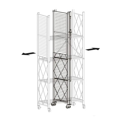 ESTANTERIA MÃVIL PLEGABLE 71X34X162.5 CM LARRYHOUSE