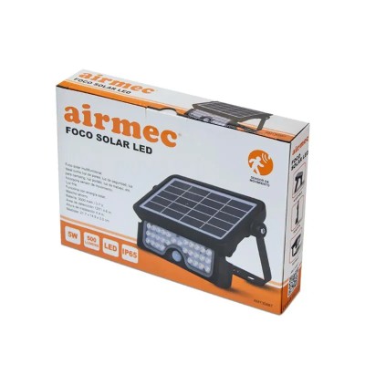 FOCO LED SOLAR 5W 500 LUMENS AIRMEC