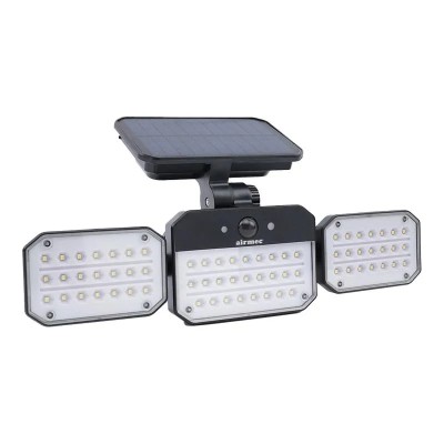 FOCO SOLAR LED LUZ FRIA AIRMEC 3.3W 300 LUMENS