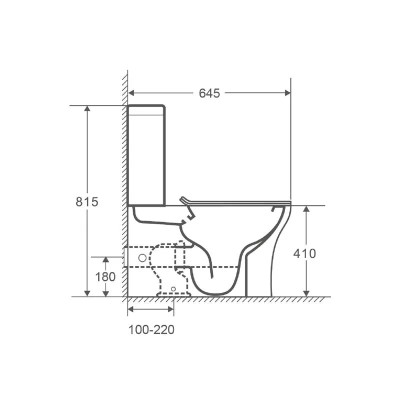 INODORO BAÑO SERIE INDO BENOTTI