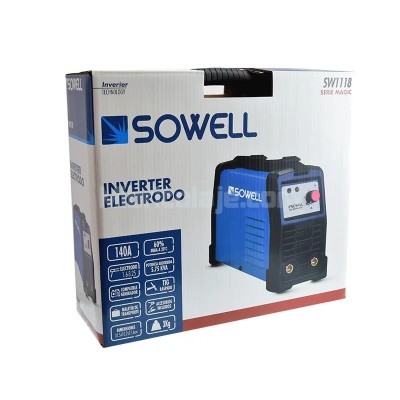 INVERTER ELECTRODOS SERIE MAGIC 140 AMP C/CAJA SOWELL