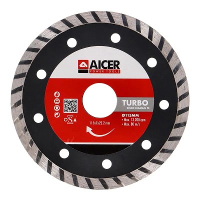 JUEGO 3 DISCOS DIAMANTE 115MM AICER