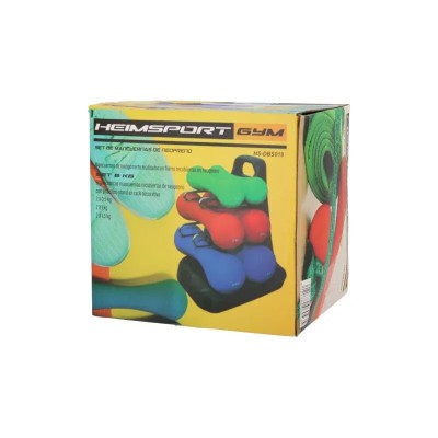 JUEGO DE MANCUERNAS 6 PCS DE NEOPRENO HEIMSPORT