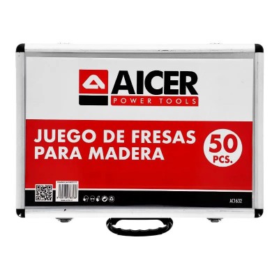 JUEGO FRESAS MADERA 50 PCS AICER