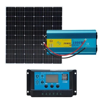 KIT SOLAR 1.000W PANEL+CONTROLADOR+CONVERTIDOR AIRMEC