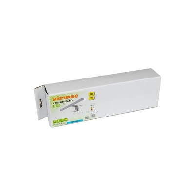 LÁMPARA LED BAÑO 6W 540LM LUZ FRÍA AIRMEC