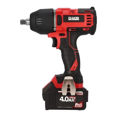 LLAVE IMPACTO 18V 400NM SERIE PRO AICER (1X 4.0AH + 1X 6.0AH)