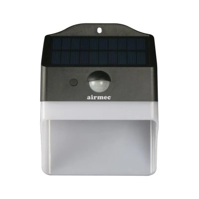 LUZ SOLAR LED CON SENSOR AIRMEC 220 LUMENS 2W