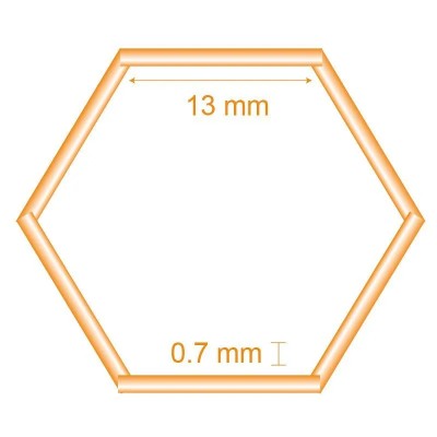 MALLA GALLINERO HEXAGONAL 13X0.7MM 1X50M DONNA GARDEN