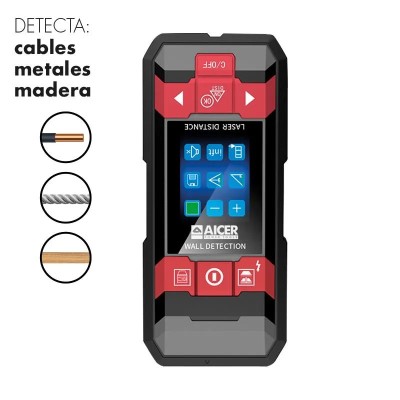 MEDIDOR - DETECTOR LASER 40M AICER