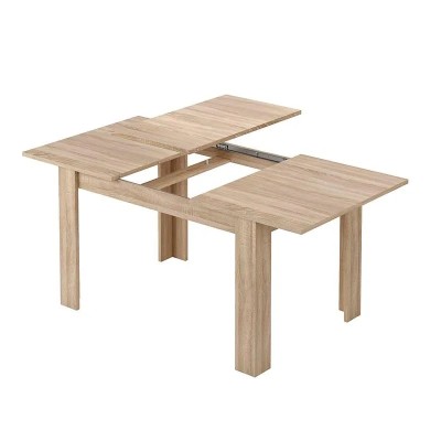 MESA DE COMEDOR EXTENSIBLE 78X140X90CM ROBLE CANADIAN MOMI