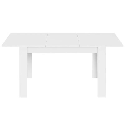 MESA DE COMEDOR KENDRA EXTENSIBLE BLANCO BRILLO MOMI