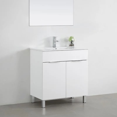 MUEBLE BAÑO BLANCO SERIE MINERVA 60X46X85CM BENOTTI