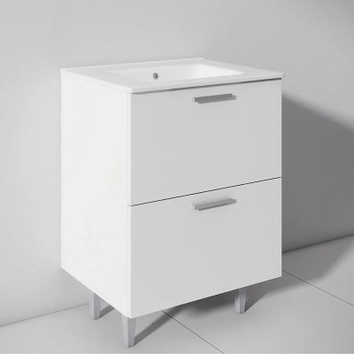 MUEBLE BAÃO BLANCO SERIE MODENA 60X46X85CM BENOTTI