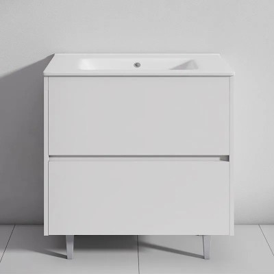 MUEBLE BAÃO BLANCO SERIE OPORTO 80X46X85CM BENOTTI