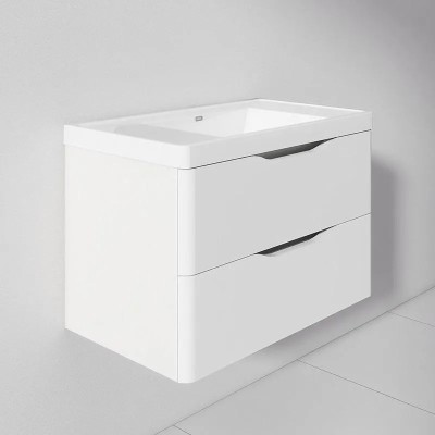 MUEBLE BAÑO BLANCO SERIE PARMA 80X48X53CM BENOTTI