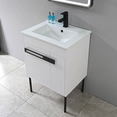 MUEBLE BAÑO BLANCO SERIE PEGASO 61X46X85CM