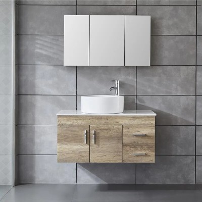 MUEBLE BAÃO ROBLE SERIE BETA 80X46X60CM