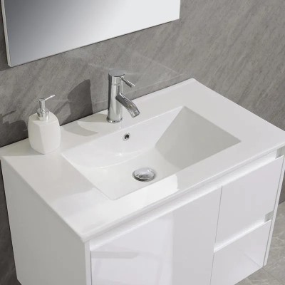 MUEBLE BAÑO SERIE CLAVEL GABINETE 75X46X54CM ESPEJO 70X60CM BENOTTI