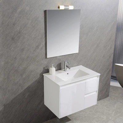 MUEBLE BAÑO SERIE CLAVEL GABINETE 75X46X54CM ESPEJO 70X60CM BENOTTI