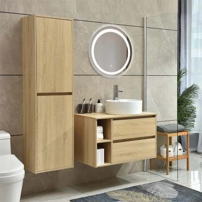 MUEBLE BAÃO SERIE TAJINASTE GABINETE 80X46X50CM ESPEJO 60X60CM BENOTTI