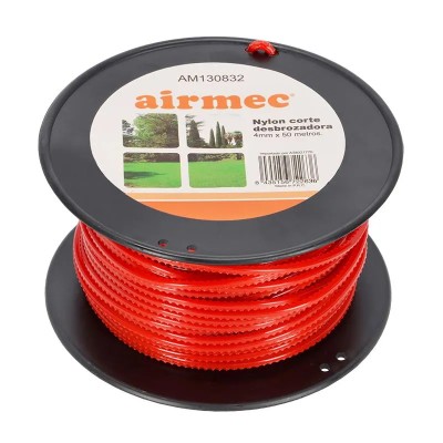 NYLON CORTE DESBROZADORA 4.0MMX50M AIRMEC