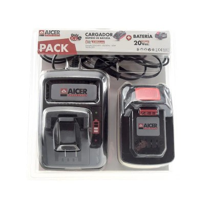 PACK CARGADOR + BATERIA 20V 4AH ONLYONE AICER