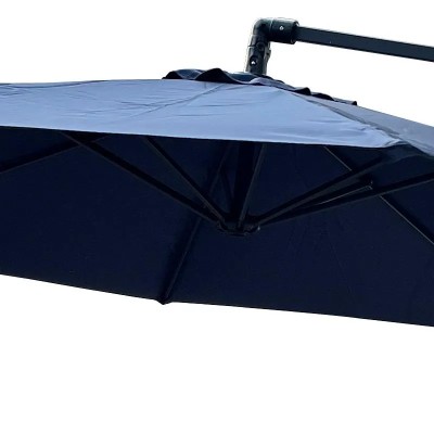 PARASOL DE PARED AZUL DONNA GARDEN 3 METROS