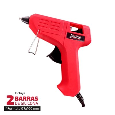 PISTOLA DE SILICONA ELECTRICA 25W PAMACON