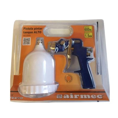 PISTOLA PINTAR TANQUE ALTO 600ML AIRMEC