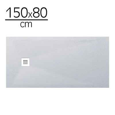 PLATO DUCHA CARGA MINERAL BLANCO BENOTTI  (150X80X3.5CM)