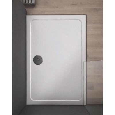 PLATO DUCHA LIGERO CARGA MINERAL BLANCO BENOTTI (180X70X3CM)