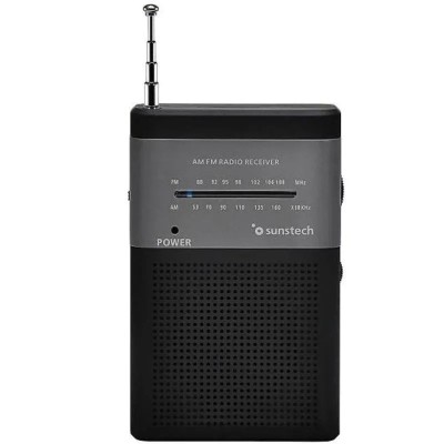 RADIO PORTATIL NEGRO SUNSTECH