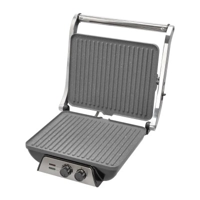 SANDWICHERA INOX MULTIFUNCION 2.000W PLACAS GRILL A LA PIEDRA  LARRYHOUSE